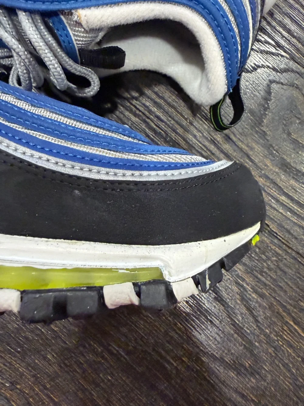 Nike Air Max 97 OG Women's Size 6 Atlantic Blue Reflective Shoes